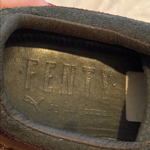 Rihanna Fenty Puma Creeper sneakers Green - Picture 8 of 8